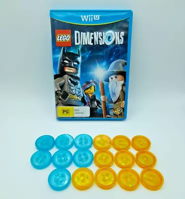 Lego Dimensions Wii U Game PAL Complete With 19 Base Vehicle Tags • $89.95