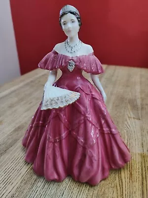 Royal Worcester Queen Elizabeth The Queen Mother Figurine LIMITED CW461 • £35