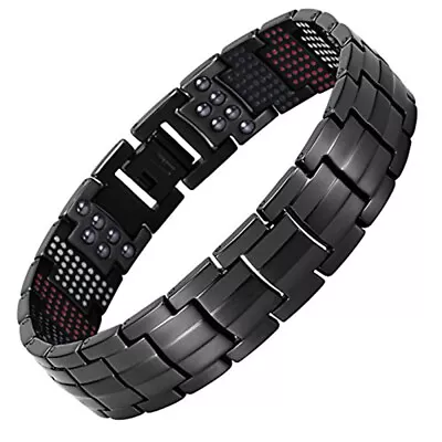 Magnetic Bracelet Men Women 591 Elements Arthritis Pain Relief Energy Stress RX • $38.27