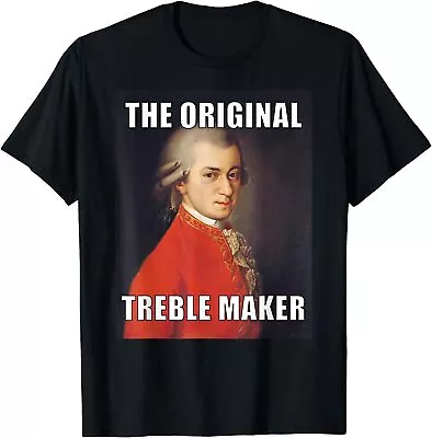 NEW LIMITED Funny The Original Treble Maker Mozart Meme Funny T-Shirt S-3XL • $22.99