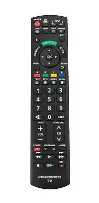 N2QAYB000352 Remote For Panasonic Plasma TVs THL32S10A THL37S10A THP42X10A • $15.84