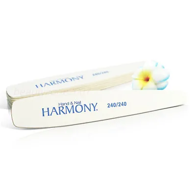 4 Pieces Harmony Gelish Thin Wooden File 240/240 For Maniucre & Pedicure • $9.99