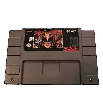 Judge Dredd - (Nintendo SNES 1995) Tested • $14.99