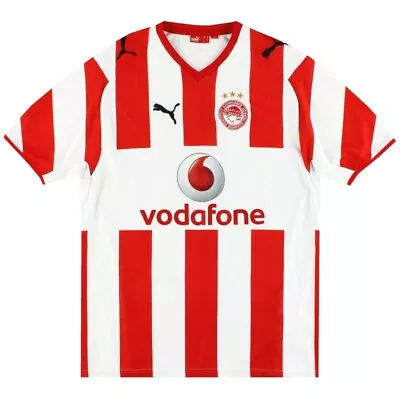 Bnwt Rare Official Genuine Puma Olympiakos Mens Football Shirt Size Xl 2008/09 • £55