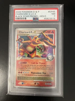 $3.25 • Buy 2009 Pokemon Diamond & Pearl Promo DP45 Charizard G LV.X Holo PSA 7