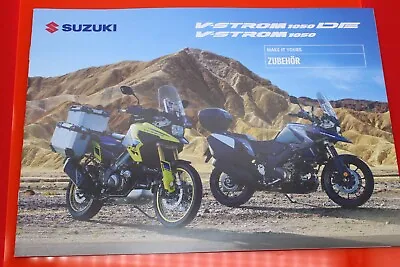 $4.38 • Buy SUZUKI Motorcycle Brochure New V-Strom 1050 Accessories Intermot 2022 Catalog