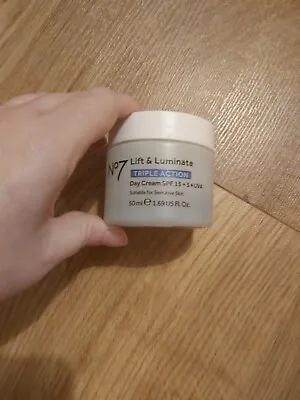 No7 Lift And Luminate Triple Action SP15 Day Cream 50ml • £16