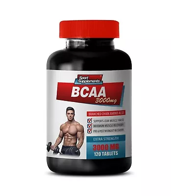 Muscle Feast - BCAA 3000MG - Leucine Isoleucine And Valine 1B • $20.82