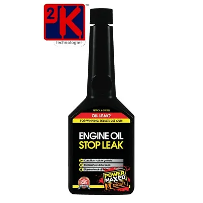 Power Maxed - Engine Oil Stop Leak - 325ml Plastic Bottle PMEOSL - T48 Post • $23.84