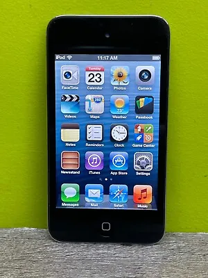 Apple IPod Touch 4th Generation Black (8 GB) - MC540LL/A A1367 • $22.49