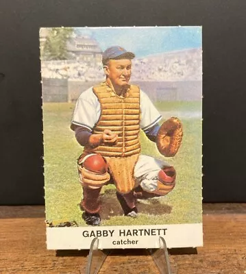 1961 Gabby Hartnett Golden Press Hall Of Fame Card  No.  11 • $3