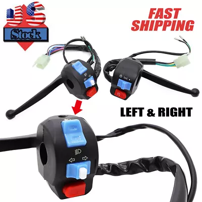 For GY6 Moped Scooter 50cc-125cc Hand Brake Lever With Control Switch Left Right • $27.99