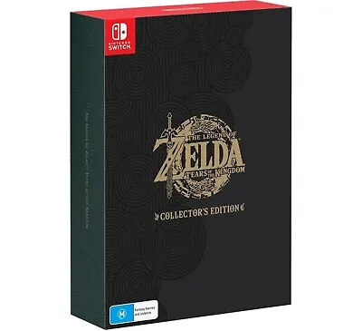 The Legend Of Zelda Tears Of The Kingdom Collector's Edition Nintendo Switch • $149