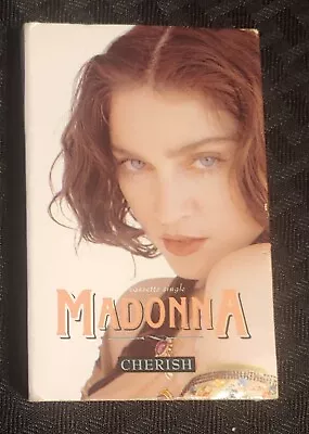 Madonna Cherish 1989 Sire Reocrds  Cassette Tape Single With Sleeve  • $17