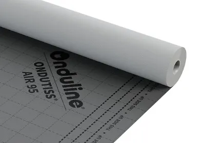 1x50m Roofing Vapour Breather Membrane Barrier HouseWrap - Ondutiss Air 100 • £43
