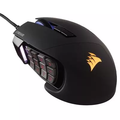 Corsair SCIMITAR PRO RGB LED Optical Gaming Mouse • $79