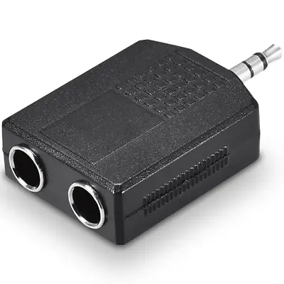 £1.99 • Buy 3.5mm Stereo Jack Plug Male To 2 X 6.35mm Stereo Sockets Adapter Splitter PP