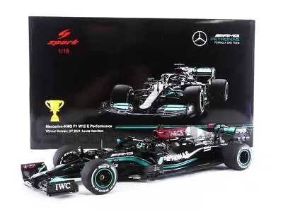 Spark 1/18 - Mercedes-amg W12 E Performance - Winner Bahrain Gp 2021 - 18s576 • $197.95