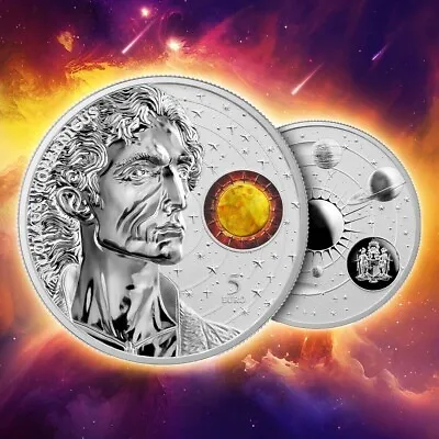 COPERNICUS 2023 5 Euro 1 Oz BU Silver Coin In Blisterpack Malta Germania Mint • $65.95