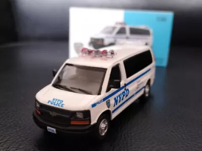 £22.38 • Buy 596 1:64 Chevrolet EXPRESS VAN New York Police Car Model NYPD