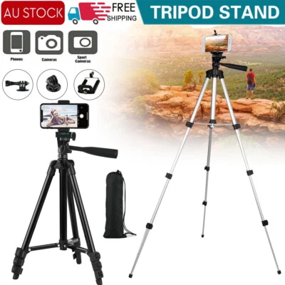 $13.45 • Buy Universal Portable Camera Tripod Stand For Sony Canon Nikon Panasonic Camcorder