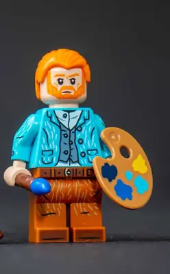 Lego Art Vincent Van Gogh Minifigure 21333 (include Brush And Palette) • $24.95