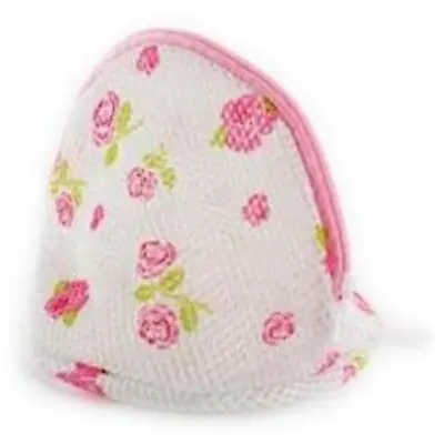  Flora Bra Zipped Laundry Washing Bag Mesh Net Underwear Bra Clothes Socks Uk • £3.50