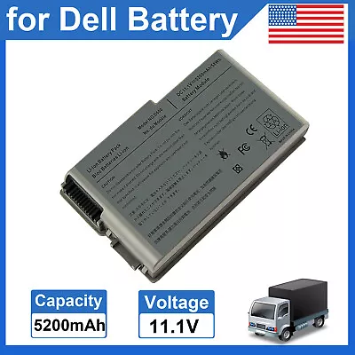 D600 Battery For Dell Latitude D610 D505 D510 D520 D530 500m 510m Series Laptop • $16.98