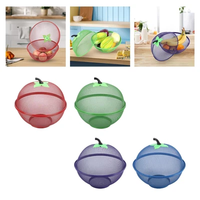 £13.38 • Buy With Lid, Kitchen Accessories, Vegetable Holder, Table Organizer, Mesh With Lid,