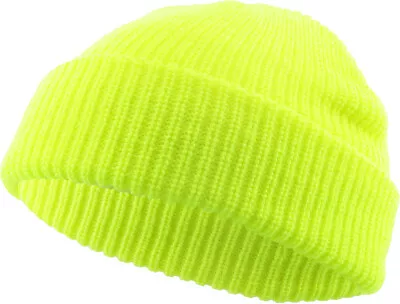 Warm Winter Knit Cuff Beanie Cap Fisherman Watch Cap Daily Ski Hat Skully • $13.99