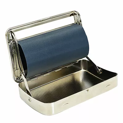 Automatic 110mm Tobacco Paper Rolling Machine Etched Metal Tobacco Storage Box • $7.59