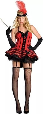 Cabaret Secret Wishes Sexy Corset Dress Adult Women Halloween Costume NEW • $45.99