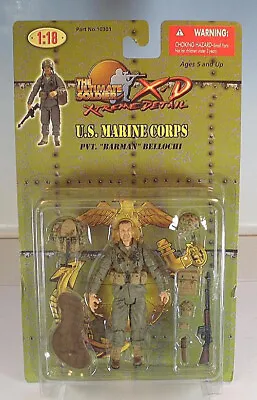 The Ultimate Soldier 1/18 U.S. Marine Corps PVT. Barman Bellochi Original Packaging #097 • £40.96