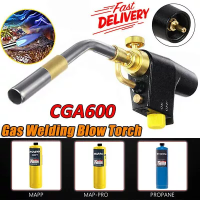 High Intensity Propane Torch Head Trigger Start Mapp Gas Torch W/ Self Ignition • $25.99