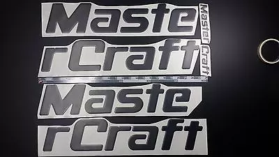$122.31 • Buy MasterCraft Boat Emblem 44  Black + FREE FAST Delivery DHL Express