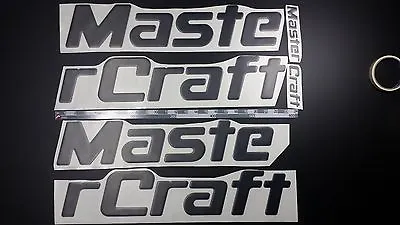 MasterCraft Boat Emblem 44  Black + FREE FAST Delivery DHL Express • $122.31