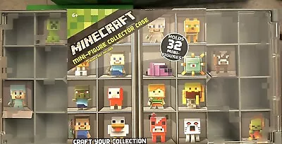 Minecraft Mini-Figure Collector Case Display Holds 32 Mini-Figures • $40