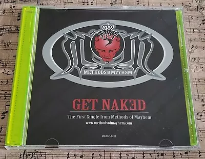 Methods Of Mayhem - Get Naked CD Single 1999 Pre-Owned Ex Cond PROMO Tommy Lee • $6.99