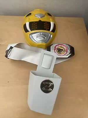 Zyuranger Yellow Ranger Trini Belt Morpher And Mask Power Rangers Vintage • $69.99