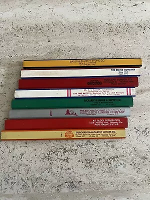 8 Unused Vintage Flat Carpenter Pencils • $12