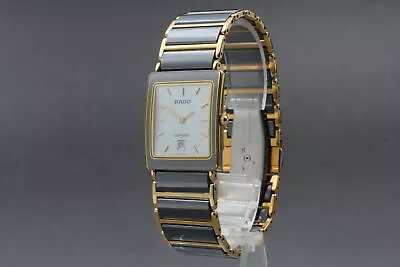 New Battery [Near MINT] Rado DIASTAR 160.0281.3N Quartz Mens Watch From JAPAN • £291.81