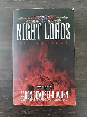 Night Lords By Aaron Dembski-Bowden (Paperback 2014) • $30