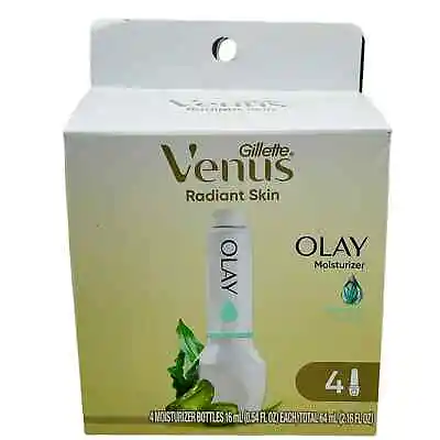 Gillette Venus Radiant Skin Seaweed & Aloe Olay Razor Moisturizer Refills 4ct • $10.95