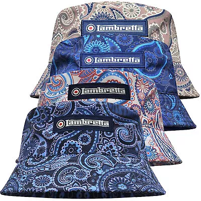 Mens Lambretta Bucket Paisley Festival Summer Hat • £14.99