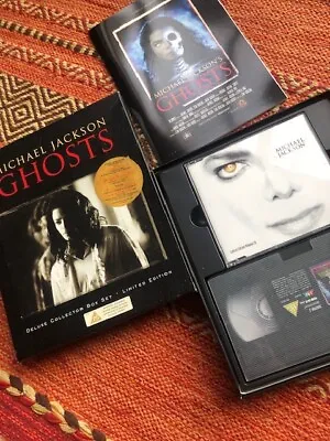 Michael Jackson Ghosts Deluxe Collectors Box Set Limited Edition *RARE* • $192.17