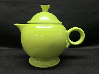 Vintage Fiestaware Fiesta Ceramic Teapot And Lid In Chartreuse • $40
