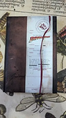 The Lost Journal Of Indiana Jones Book 2008 Lucas Film - RARE - AUS SELLER • $44.95