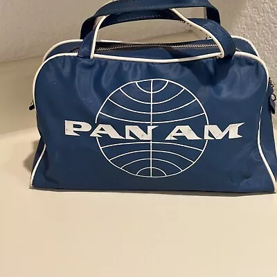 PAM AM Vintage Vinyl Kiddie Flight Bag (made By Natco Products Corp.) • $125