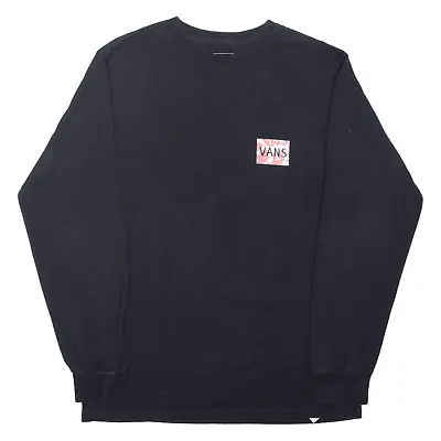 £15.99 • Buy VANS T-Shirt Black Long Sleeve Womens S