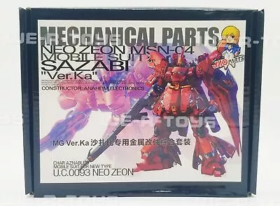 $90.78 • Buy Jaoparts Mechanical Parts Neo Zeon MSN-04 Mobile Suit Sazabi Ver. Ka NEW